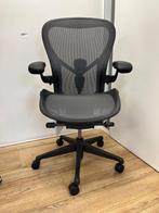 Herman Miller Aeron Remastered Maat C - Zo Goed Als Nieuw!, Huis en Inrichting, Bureaustoelen, Verzenden, Zwart, Zo goed als nieuw