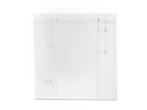Dutchblinds Houten Jaloezieën 50mm - Wit - 120 x 175 cm -, Huis en Inrichting, Verzenden, Nieuw
