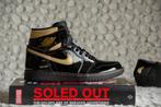 Nike Air Jordan 1 High Black and Gold -  43 | Gratis verze..