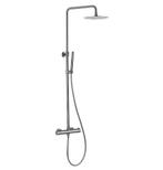 Opbouw regendouche 20cm hoofddouche thermostatisch volledig, Verzenden, Nieuw