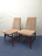 Stoel - Palissander - Twee stoelen, Antiek en Kunst, Kunst | Designobjecten