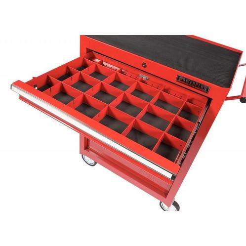 Set stalen vakverdelingsysteem - rood, Doe-het-zelf en Verbouw, Gereedschap | Handgereedschap, Ophalen of Verzenden