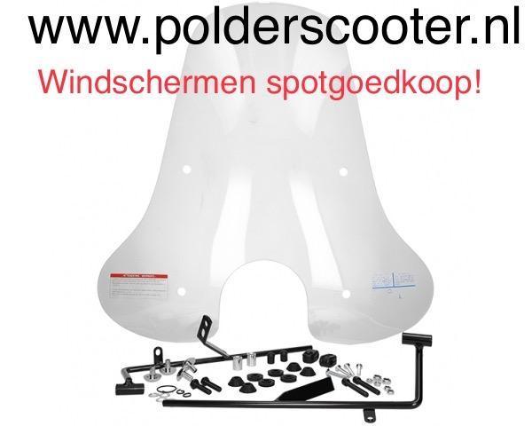 Windschermen scooter AGM VX50 /BTC Riva LX/China LX, Fietsen en Brommers, Brommers | Tuning en Styling, Nieuw, Verzenden