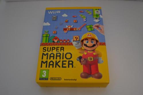 Super Mario Maker + Art Book (Wii U EUR), Spelcomputers en Games, Games | Nintendo Wii U, Zo goed als nieuw, Verzenden