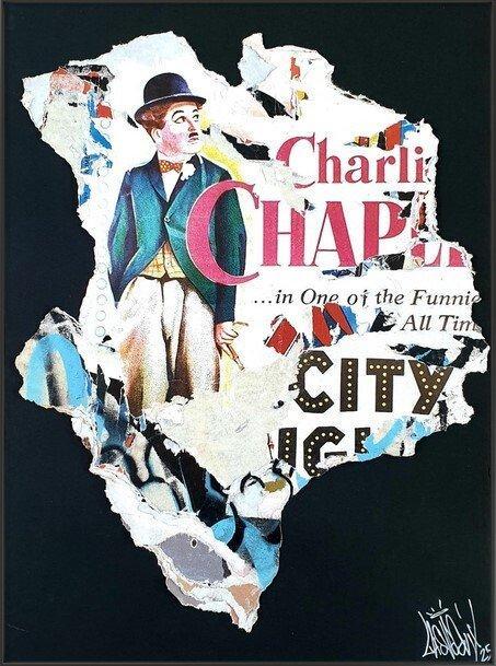 lasveguix (1986) - Chaplin City Pop Street, Antiek en Kunst, Kunst | Schilderijen | Modern