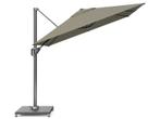 platinum zweefparasol voyager T¹ 2,5 x 2,5 taupe, Tuin en Terras, Parasols, Nieuw, Zweefparasol, Verstelbaar, 2 tot 3 meter