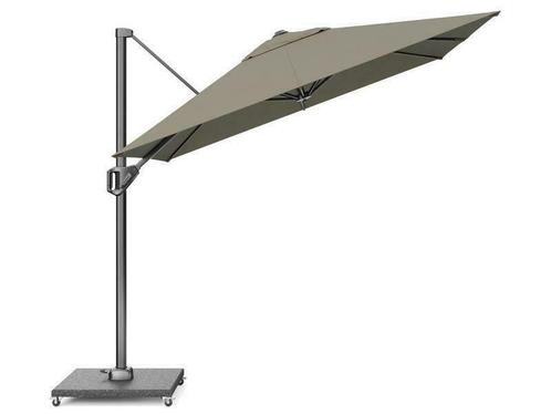 platinum zweefparasol voyager T¹ 2,5 x 2,5 taupe, Tuin en Terras, Parasols, Zweefparasol, Nieuw, 2 tot 3 meter, Kantelbaar, Verstelbaar