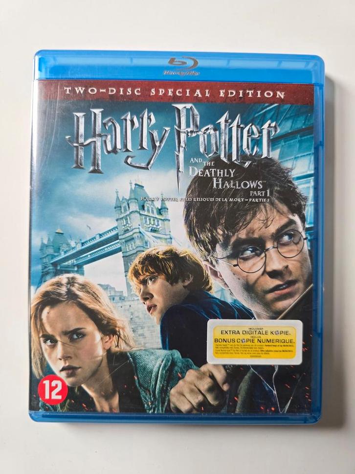 HARRY POTTER AND THE DEATHLY HALLOWS PART 1 (BLURAY), Cd's en Dvd's, Blu-ray, Gebruikt, Verzenden