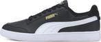 PUMA Shuffle - maat 42 - Unisex Sneakers - Wit/Zwart/Goud, Verzenden, Nieuw