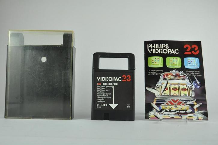 NR.23 Philips Videopac: Las Vegas Gambling Morgen in huis!, Computers en Software, Vintage Computers, Ophalen of Verzenden