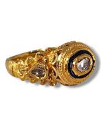 Ring - 18 karaat Geel goud, Zeldzame antieke ring van 18, Sieraden, Tassen en Uiterlijk, Nieuw