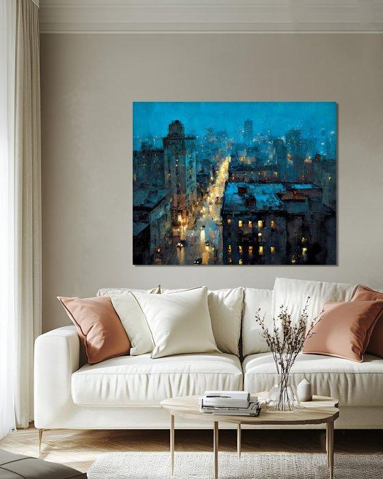Wysocky John - Night City - XL, Antiek en Kunst, Kunst | Designobjecten