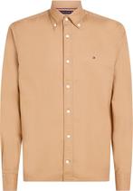 Tommy Hilfiger Overhemd Brushed Beige maat XL Heren, Verzenden, Nieuw, Beige, Tommy Hilfiger