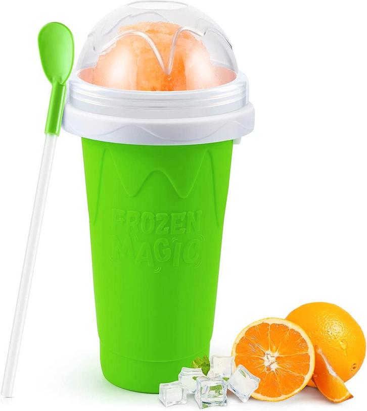 Slushy Maker Slush Puppy IJscrusher Beker Machine Cup Groen, Verzamelen, Overige Verzamelen, Verzenden