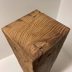 Handgemaakte 19e-eeuws eiken sokkels / zuilen – 14x14 cm, Verzenden, Nieuw