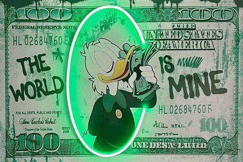 LEDMansion (1995) - Paperoni Dollar Led Wall Art, Antiek en Kunst, Curiosa en Brocante