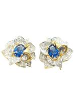 Zonder Minimumprijs - Oorbellen - 9 kt. Geel goud, Zilver, Sieraden, Tassen en Uiterlijk, Oorbellen, Nieuw