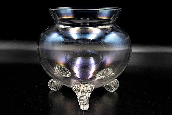 Art Nouveau Iridescent Glass Vase 1910 - Vaas - Glas, Antiek en Kunst, Antiek | Glas en Kristal