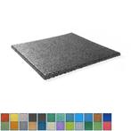 Rubber tegel met EPDM toplaag in diverse RAL kleuren - 25 mm, Verzenden, Nieuw