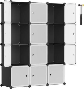 Opbergsysteem - schoenenrek - 12 opbergruimtes - 123 cm beschikbaar voor biedingen