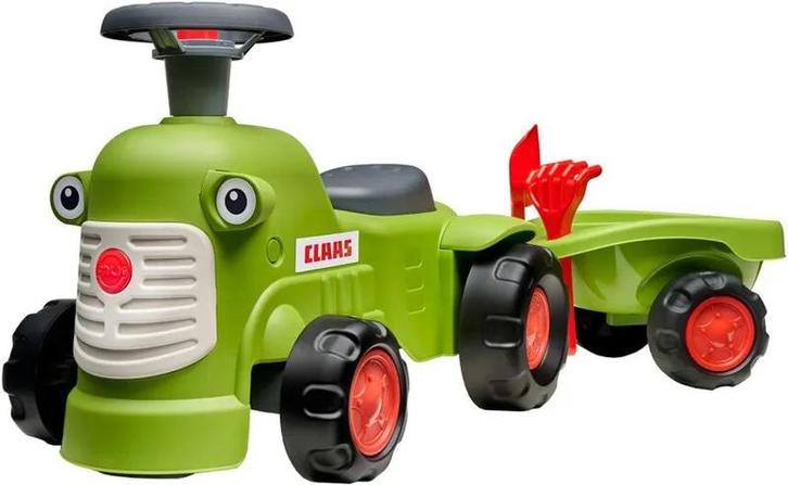 Falk Looptractor Claas Vintage Set 1+ (Merken, Tractoren), Kinderen en Baby's, Speelgoed | Buiten | Voertuigen en Loopfietsen