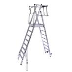 Alumexx Protect magazijntrap 3 t/m 8 treden, Doe-het-zelf en Verbouw, Ladders en Trappen, Verzenden, Nieuw, Trap