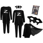 Zorro kostuum voor kinderen maat S 95 - 110cm -, Kinderen en Baby's, Nieuw, Ophalen of Verzenden