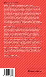 Zakboek strafvordering voor de hulpofficier 2023, Verzenden, Zo goed als nieuw