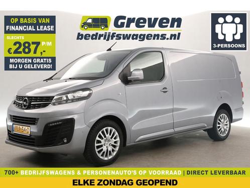 Opel Vivaro 2.0 CDTI L3H1 360Camera Airco Carplay PDC €287pm, Auto's, Bestelauto's, Handgeschakeld, Diesel, Zilver of Grijs, Opel
