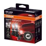 DUOPACK Osram H4 LED NIGHT BREAKER +230% 64193DWNB STREET..., Auto-onderdelen, Verlichting, Nieuw, Ophalen of Verzenden