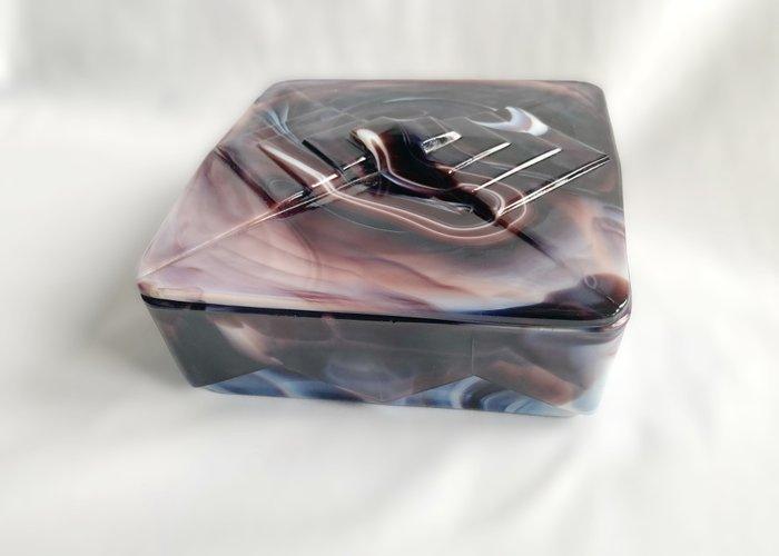 Glasfabriek Leerdam - A.D. Copier - Doos - Glas, Antiek en Kunst, Antiek | Glas en Kristal