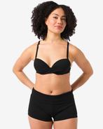 HEMA Dames bikinishort met omslag zwart van €19.99 voor sale, Kleding | Dames, Verzenden, Nieuw