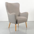 Frontseat fauteuil, grijs, 4-poot onderstel, Nieuw, Ophalen of Verzenden