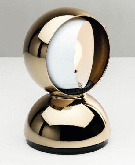 Artemide - Vico Magistretti - Lamp - Eclisse Gold - Staal,, Antiek en Kunst, Antiek | Lampen