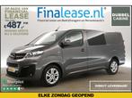 Opel Vivaro 2.0 CDTI L3H1 MARGE! DC 6 Pers 150PK Cam €487pm, Auto's, Nieuw, Zilver of Grijs, Lease, Opel