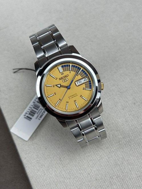Seiko - 5 - Automatic Day Date - Seiko 5 - Zonder, Sieraden, Tassen en Uiterlijk, Horloges | Heren