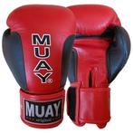 Muay Bokshandschoenen Premium - Zwart/Rood, Ophalen of Verzenden, Nieuw