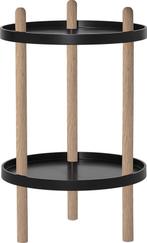 Bloomingville - Bartafel - MDF/Hout - Zwart - 40xH64 cm, Verzenden, Nieuw