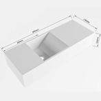 Fontein Mondiaz Tyne 60 cm Solid Surface Positie Links, Ophalen of Verzenden, Nieuw