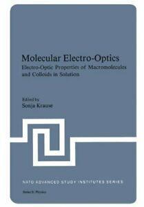 Molecular Electro-Optics: Electro-Optic Propert. Krause,, Boeken, Overige Boeken, Zo goed als nieuw, Verzenden