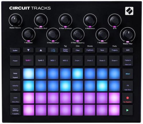 Novation Circuit Tracks – open box, Muziek en Instrumenten, Drumcomputers, Nieuw, Ophalen of Verzenden