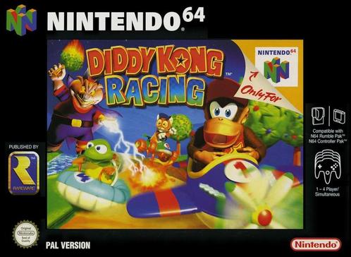 Diddy Kong Racing (Nintendo 64), Spelcomputers en Games, Games | Nintendo 64, Gebruikt, Verzenden