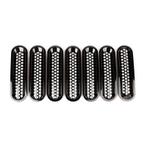 Rugged Ridge Grille Inserts Perforated 07-18 Jeep Wrangler -, Auto-onderdelen, Ophalen of Verzenden, Nieuw