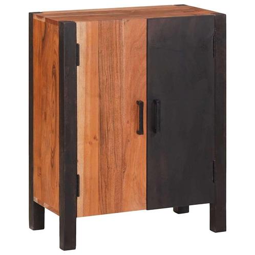 vidaXL Buffets & Zijtafels Bruin 55 x 30 x 75 cm Massief, Huis en Inrichting, Kasten | Buffetkasten, Nieuw, 50 tot 100 cm, Overige houtsoorten