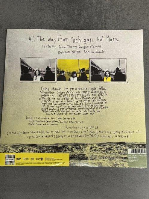 Banksy Cover Print /Rosie Thomas, Sufjan Stevens, Denison, Cd's en Dvd's, Vinyl Singles
