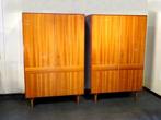 2 x Kledingkast, Set uit 1960, Perfecte Hang-Leg Indeling, Antiek en Kunst