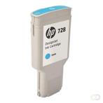 HP 728 cyaan DesignJet inktcartridge, 300 ml (F9K17A), Verzenden, Nieuw