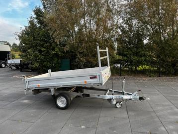 Bockmann 260 x 140 cm handpomp kipper achterwaarts ! BTW beschikbaar voor biedingen