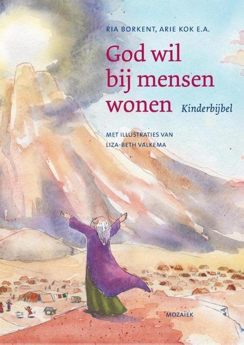 Boek: God wil bij mensen wonen - Kinderbijbel - (als nieuw), Boeken, Overige Boeken, Zo goed als nieuw, Verzenden