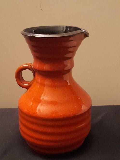 Vaas (4) - Keramiek, Klei - Vaas Klein Rood, Antiek en Kunst, Curiosa en Brocante